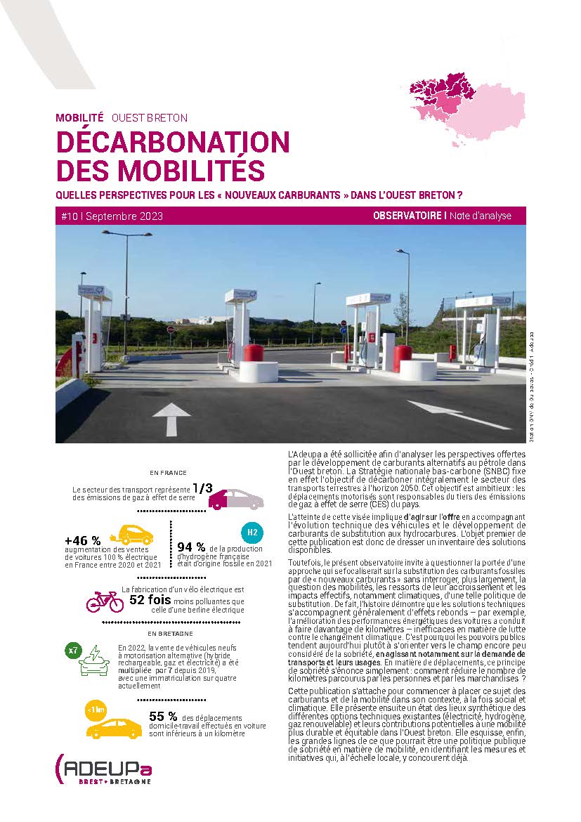 Décarbonation des mobilités